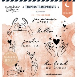 Tampon clear LANGAGE DES MAINS