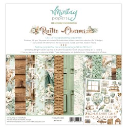 RUSTIC CHARMS 12 PAPIERS...