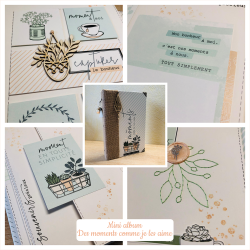Tuto  Album "DES MOMENTS...