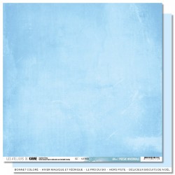 Papier  Poésie Hivernale...