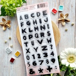 CLEAR DL ALPHABET ROCK AVE116