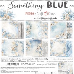 SOMETHING BLUE 20,3 X 20,3...