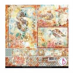 CORAL REEF  12 PAPIERS...