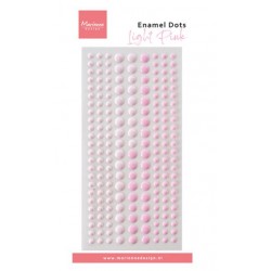 Enamel dots rose- Qté 198
