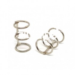 RELIURE 3 ANNEAUX 2CM -ARGENT