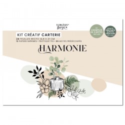 Kit créatif 12 cartes HARMONIE