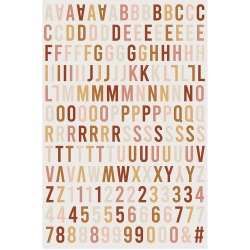 Alphabet relief Le scrap &...