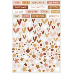 Stickers relief Le scrap &...