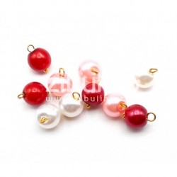 Mini boules camaieu rose rouge