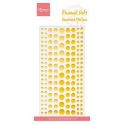Enamel dots Jaune - Qté 156