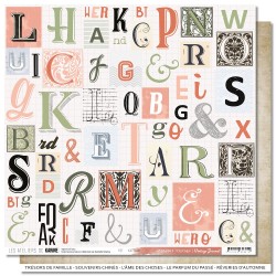 Vintage Journal 6 "Alphabet...