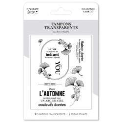 Tampons clear AUTOMNE DORÉ