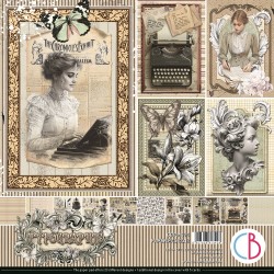 TYPOGRAPHIE 12 PAPIERS 30,5...
