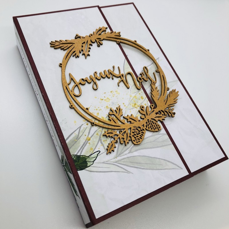 Tutoriel mini-album En attendant Noël