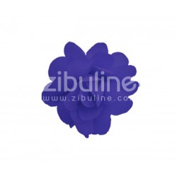 Fleur chiffon - Violet foncé