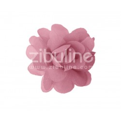 Fleur chiffon - Vieux Rose